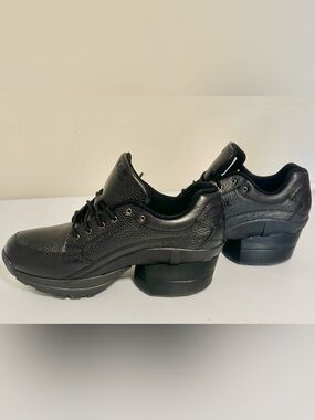 New Z-Coil Legend Covered Coil Pain Relief Shoes Men’s Size 12 Black Leather